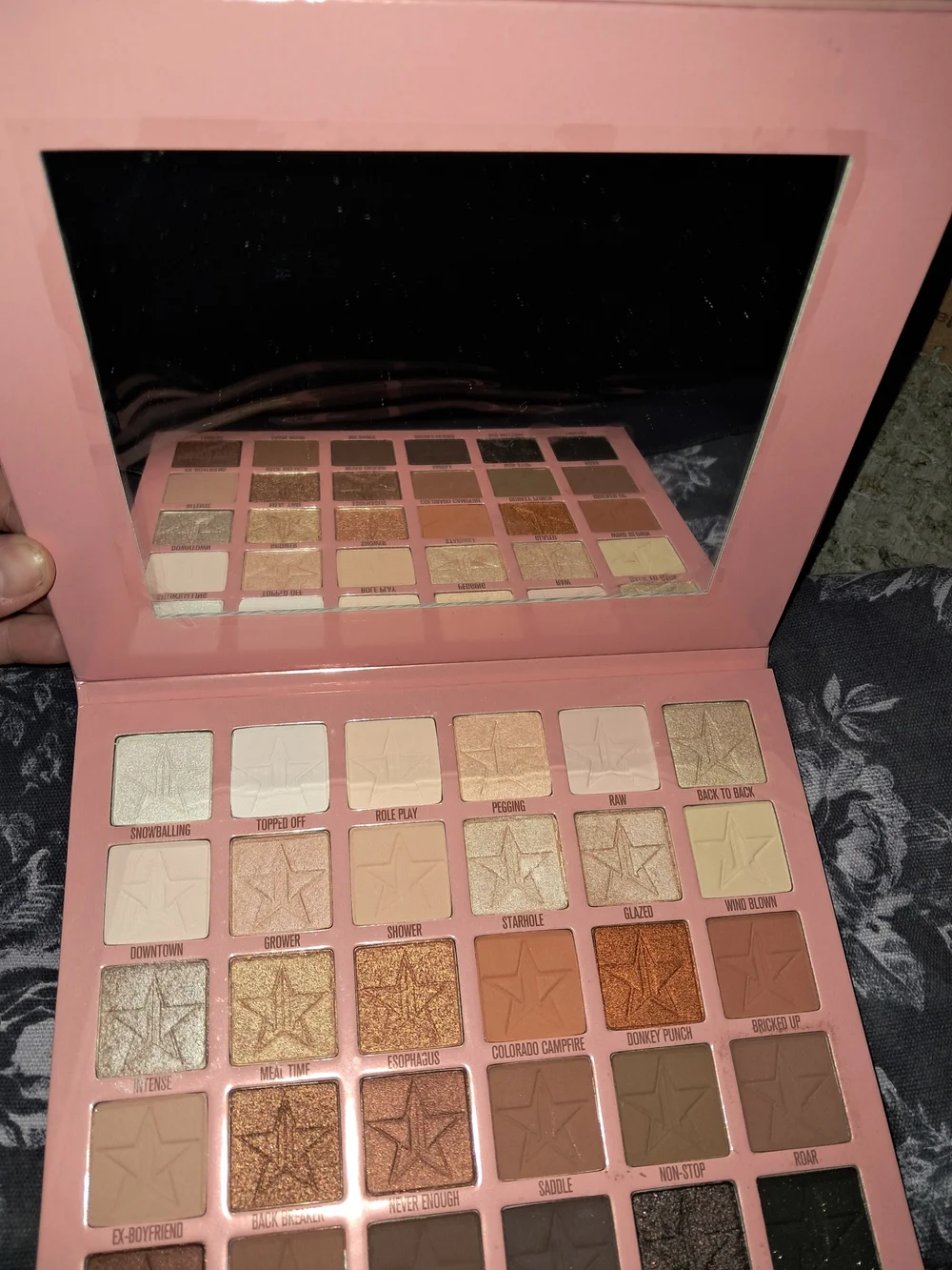 Jeffree Star Orgy 2 Eyeshadow Palette.